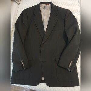 Classic Black Men's Blazer.Beautiful Condition. Size Is 44R
